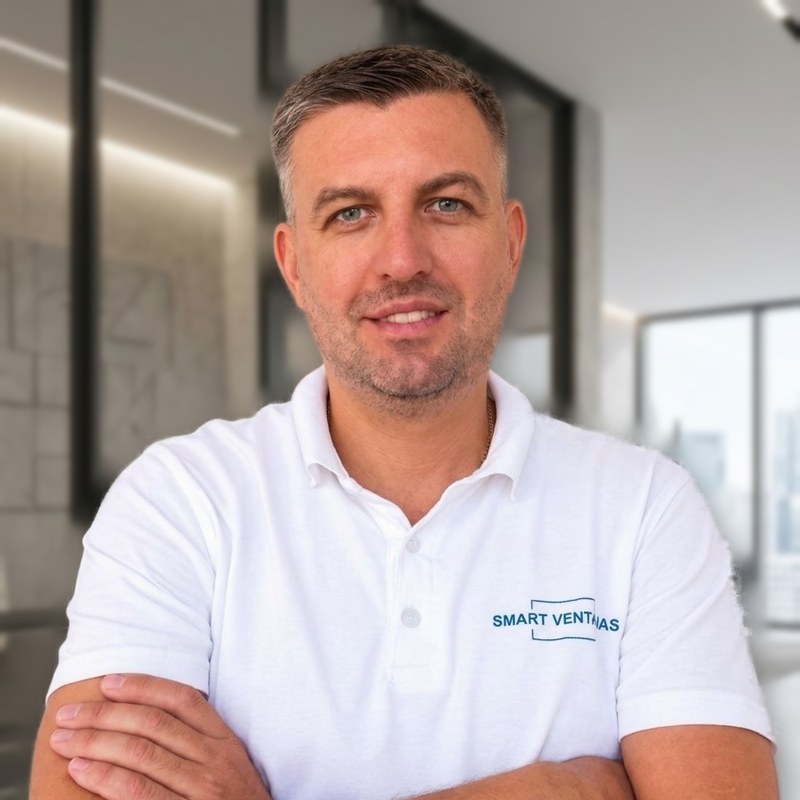 Oleksandr Panteleenko, Project Manager - SmartVentanas